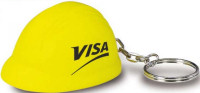 Key Chains: Hard Hat Stress Ball Keychains